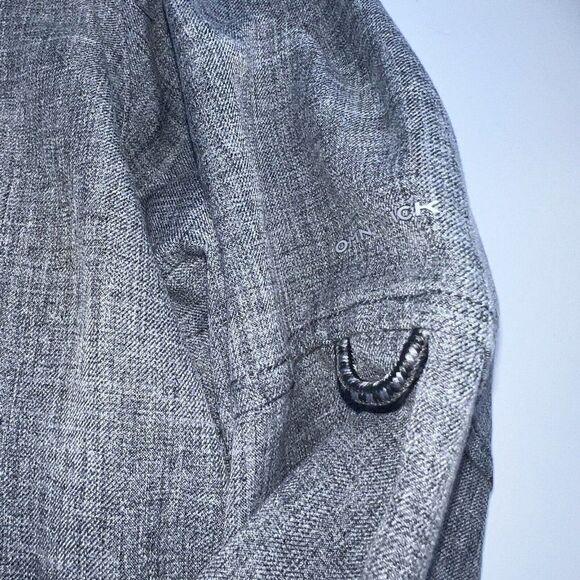 COLUMBIA Omni-wick Shirt 2XL Vented Gray Button Down woven look - Picture 3 of 5